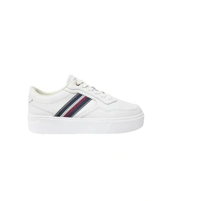 Imagen de Tommy Hilfiger Stripes Platform Zapatillas, Mujer, Talla: 41, Ecru Zapatos