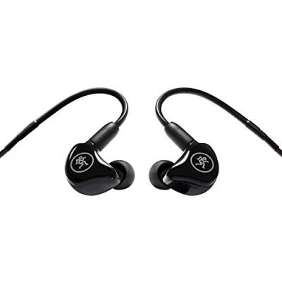 Imagen de Mackie MP 120 Negro Intraaural gancho de oreja auricular Auriculares (Intraaural, oreja, Alámbrico, 20 20000 Hz, 1,5 m, Negro)