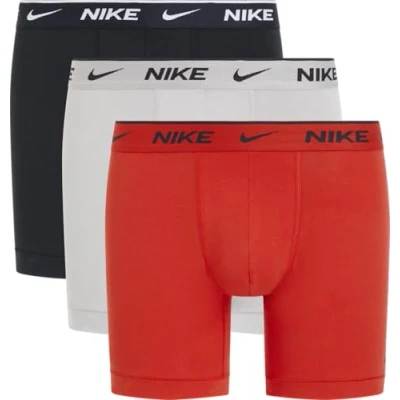 Imagen de Nike Boxer Brief 3PK Ropa Interior, Black/College Grey/Uni Red, M Hombre