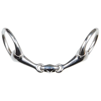Imagen de Harry&#039;s Horse Bus snaffle pony doble articulación 12mm 10,5 RVS