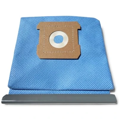 Imagen de MI:KA:FI bolsa de filtro reutilizable, saco colector suciedad para aspiradora en seco y húmedo + industrial (10 litros/apertura 38 mm para, por ejemplo, Einhell)