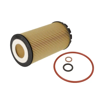 Imagen de FEBI BILSTEIN 184080 Filtro de aceite con junta anular Cartucho filtrante HYUNDAI: Tucson, Santa Fe I, Matrix, KIA: Sportage II, CARENS 2