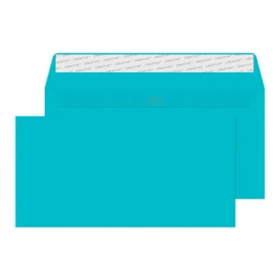 Imagen de Blake Creative Colour DL+ 25209 Sobres autoadhesivos (114 x 229 mm, 120 g/m², 25 unidades), color azul