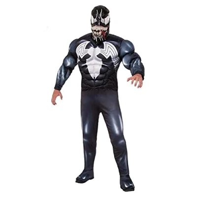 Imagen de Rubie&#039;s Disfraz de Universe Venom para Adultos, Talla única Marvel, Color, (820089 STD)