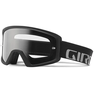 Imagen de Giro Blok Gafas de Ciclismo MTB Marco Negro/Gris con Lente Ahumado/Transparente