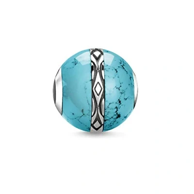 Imagen de Thomas Sabo Abalorio de con Mujer, Plata Ley 925, Turquesa