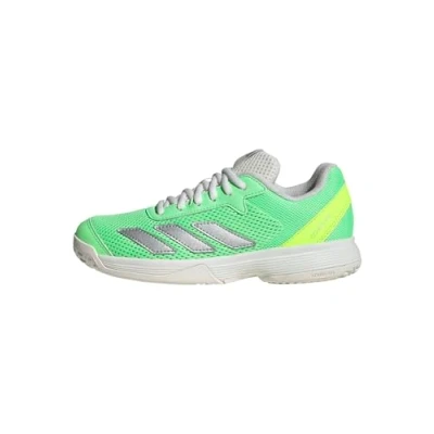Imagen de adidas Performance Courtflash Unisex Zapatillas de tenis para todas las superficies pure teal/silvercoloured/lucid lemon niños, Talla: 39 1/3