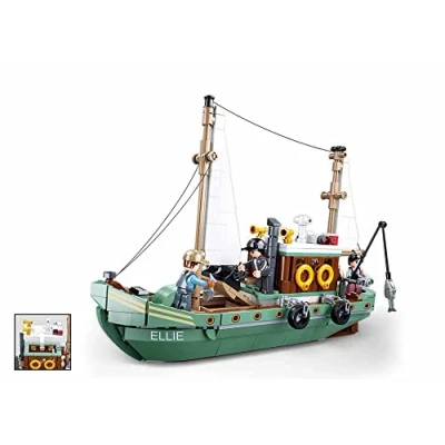 Imagen de Sluban Bloques de sujeción M38 B1119 MODELBRICKS Fishing Boat