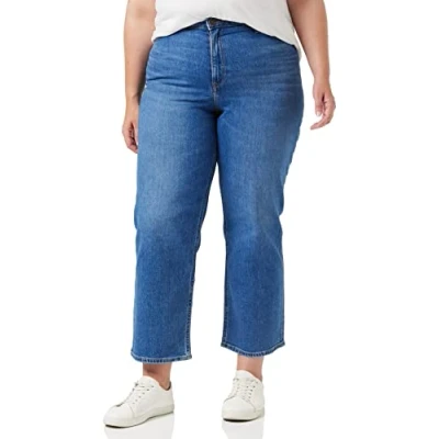 Imagen de Lee Wide Leg Long, Jeans, Mujer, Azul (Usado Alton), W30/L31