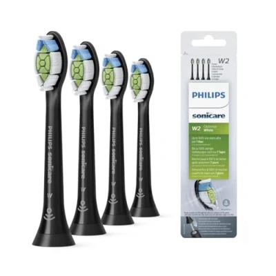 Imagen de Philips Opzetborstels set 4st. zwart w2 optimal white bh HX606411