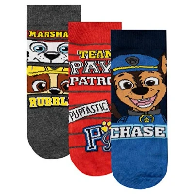 Imagen de Paw Patrol Calcetines Paquete de 3 para Niños La Patrulla Canina Multicolor 24/26.5