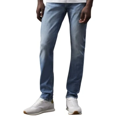 Imagen de Calvin Klein Vaqueros Hombre Slim Tapered Fit, Azul (Denim Medium), 34W/32L