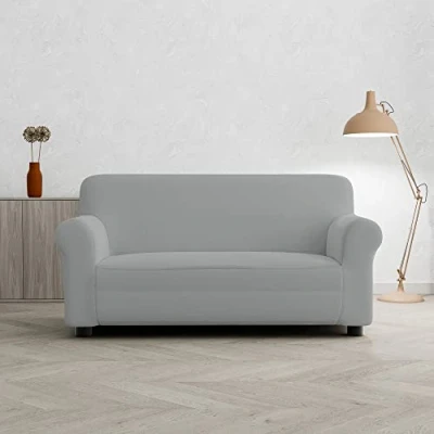 Imagen de Sogni e capricci Funda para sofà Pretty, Gris Claro, 2 plazas