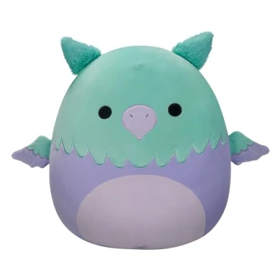 Imagen de Squishmallows SQCR05401 Minerva The Squa and Purple Griffin de 7.5 Pulgadas, Multicolor