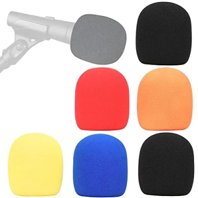 Imagen de Sm 58 Estuche Cubiertas de Esponja Micrófono Globular Shure SM58 LC para Reducir los Ruidos Viento por YOUSHARES(6 Colores)