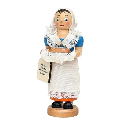 Imagen de Dekohelden24 Quemador de Incienso con Tacos, Aprox. 19 cm, Madera, 18 cm