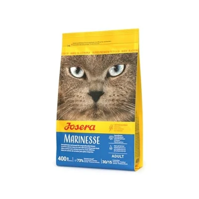 Imagen de Josera Pienso Gatos 400 g Receta Marinesse Alimento Hipoalergénico Mascota Adulta A Base de Salmón Sin Cereales Con Proteínas Calidad