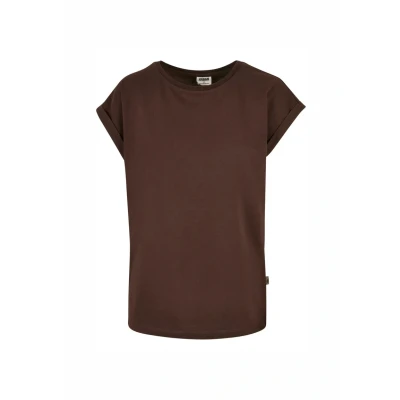 Imagen de Urban Classics Extended Shoulder TEE Camiseta básica, Mujer, Talla: XXL, Brown