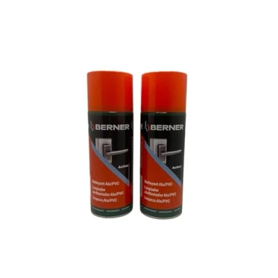 Imagen de Berner Spray limpiador para aluminio y PVC (2 unidades, 400 ml)