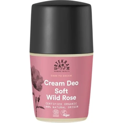 Imagen de Urtekram Crema Desodorante Suave de Rosa Silvestre, Dare to Dream, 50 ml, vegana, orgánica