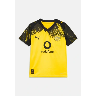 Imagen de Puma HOME Replica Unisex Camiseta de fútbol para niños, Talla: 15 16a (16), Faster yellow/black