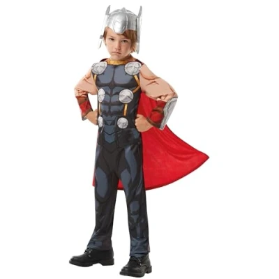 Imagen de Rubies Thor Marvel Avengers Classic Disfraz infantil, dibujo animado, multicolor, L (Rubie&#039;s RBIES 284238)