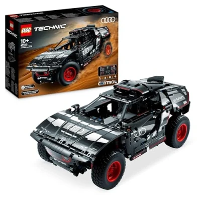 Imagen de Lego 42160 Technic Audi RS Q e Tron Coche de Juguete Teledirigido, Maqueta Todoterreno Rally Dakar, Control Remoto por App Control+, Idea Regalo para Niños y Niñas a Partir 10 Años