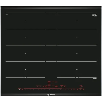 Imagen de Placa modular Bosch PXY675DC1E, Inducción, 2 zonas, 23 cm, Negro