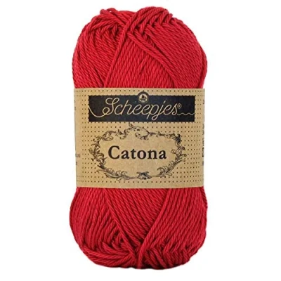 Imagen de Scheepjes 192 Escarlata Catona Hilo 1x25g