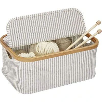 Imagen de Prym Foldable Sewing Basquete, 38 x 26 16 cm, color gris