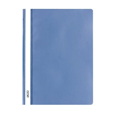 Imagen de Herlitz 10386951 Carpeta rápida tamaño A4 de polipropileno con tapa delantera transparente, 10 unidades, color lila, azul