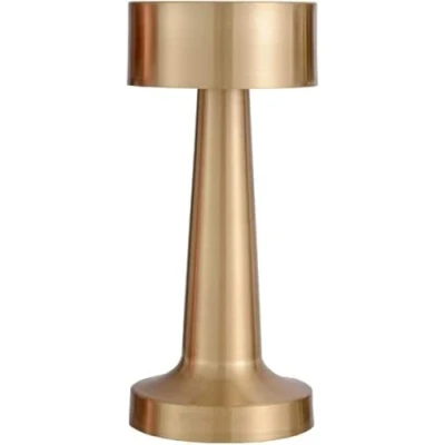 Imagen de lámpara de mesa inalámbrica, Kizozo con batería, LED regulable, noche, escritorio, para salón, dormitorio, 3 colores luz