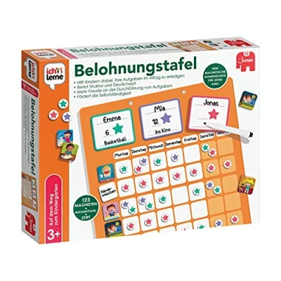 Imagen de Jumbo aprendiendo Tablero de recompensas, 3+ Juego Juguetes educativos, Multicolor (19863)