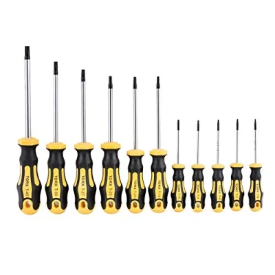 Imagen de Gunpla Juego de 11 Piezas Destornilladores Precisión Tipo Torx Puntas Magnéticos Herramienta Profesional para Reparación SmartPhone PC Juetes Reloj Electrónicos
