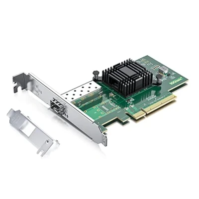 Imagen de 10G Tarjeta de Red Ethernet,SFP+ Nic,10GbE CNA,función Compatible con X520 DA1,with Intel 82599EN Controller,Soporte Windows Server/Linux/VMware (Not Soporte Mac)