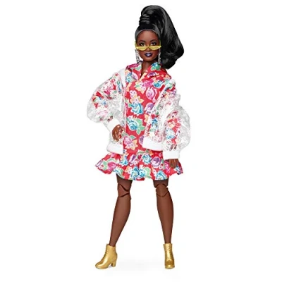 Imagen de Barbie BMR 1959 Muñeca de Moda, Look Chaqueta Transparente Vinilo (Mattel GHT94)