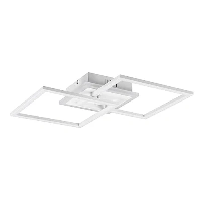 Imagen de Reality, Plafón, Venida incl. 1 x LED,SMD,25,0 Watt,4000K,3000 Lm. Cuerpo: Metal, estera blanca A:57,5cm, L:35,0cm, A:7,5cm Regulable mediante interruptor,Montaje en techo y pared,4000K