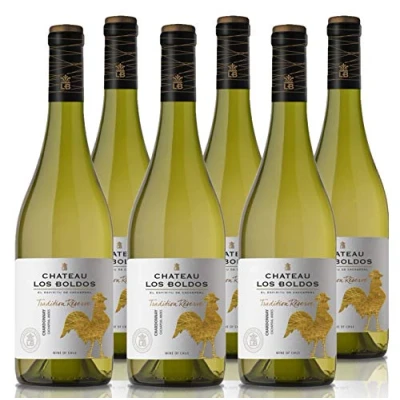Imagen de Vino Blanco Los Boldos Tradition Réserve Chardonnay 6 botellas de 750 ml Total: 4500