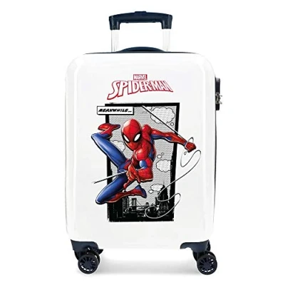 Imagen de Marvel Spiderman Action, Maleta De Cabina Rígida 55cm Niños, Azul (Blue), 37x55x20 Cms