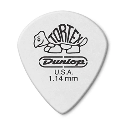 Imagen de JIM DUNLOP Púas Tortex White Jazz III 1,14mm Saco de 72