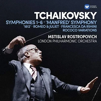 Imagen de Tchaikovsky: Symphonies 1 6, Manfred Symphony, Overtures, Rococo variations