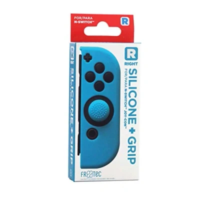 Imagen de FR·TEC Funda Silicona + Grip Para Joy Con Azul Derecho Nintendo Switch