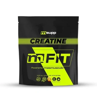 Imagen de MM Supplements Fit Line Creatina Micronizada en Polvo 500 g Sabor Uva Azul Bolsa para 5 Meses Recuperador Muscular Aumenta Masa Creatine Micronized