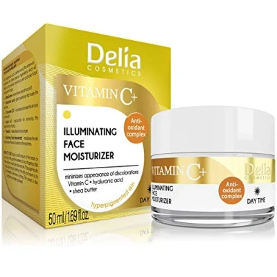 Imagen de Delia Vitamin C+ Illuminating Face Moisturiser Cream 50ml (6818) C/11