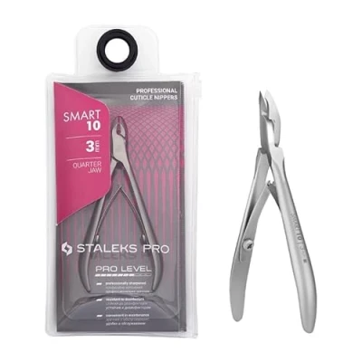 Imagen de STALEKS PRO Alicate profesional para cutículas 3mm. Acero inoxidable. Smart 10 3