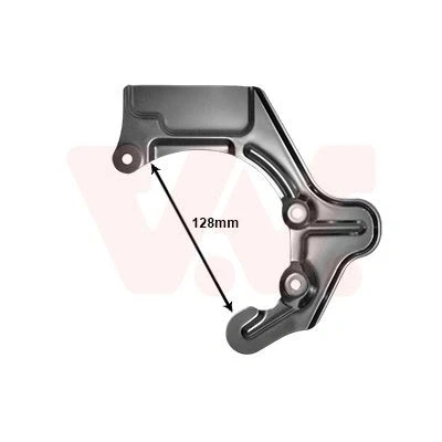 Imagen de VAN WEZEL 5824371 Chapa Protectora de Disco Freno Eje delantero, izquierda VOLKSWAGEN: Polo III Hatchback