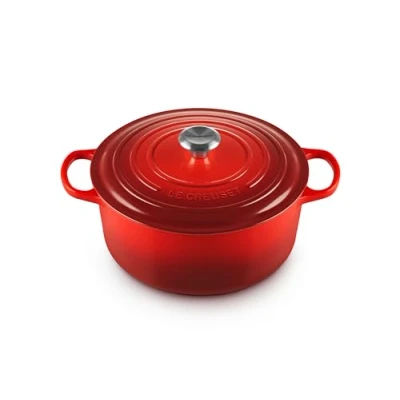 Imagen de Le Creuset Casserole Signature Cerise ø 28 cm / 6.7 Liter
