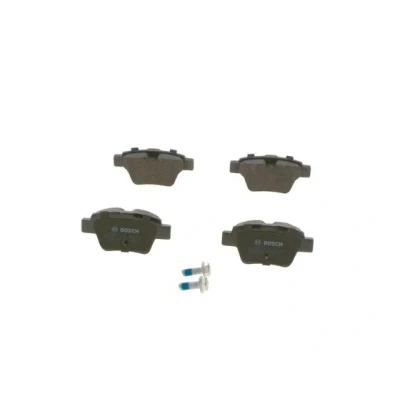 Imagen de BOSCH 0 986 494 099 Juego de pastillas freno Low Metallic Chapa antichirridos, con tornillos accesorios PEUGEOT: 207 Hatchback, 307 Hatchback