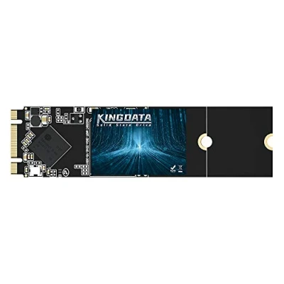 Imagen de KINGDATA SSD M.2 2280 250GB Ngff Disco Duro Interno de Unidad Estado Sólido Alto Rendimiento para Computadora Portátil Escritorio SATA III 6Gb/s(250GB,M.2 2280)