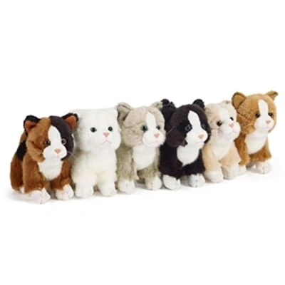 Imagen de Living Nature AN147 Juguete suave para gato 6 diseños, uno suministrado, Multicolor (Keycraft , color/modelo surtido